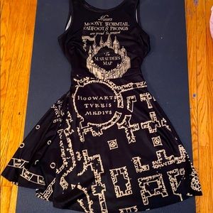 Harry Potter Marauder’s Map Dress